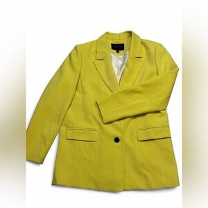 Banana Republic Bright Yellow Blazer